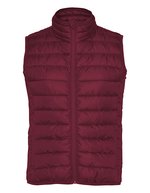 Roly Taillierter, wasserabweisender Bodywarmer Oslo, Black 02 XL, RY5093 – Garnet Red 57