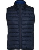 Roly Taillierter, wasserabweisender Bodywarmer Oslo, Black 02 XL, RY5093 – Navy Blue 55