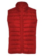 Roly Taillierter, wasserabweisender Bodywarmer Oslo, Black 02 XL, RY5093 – Red 60