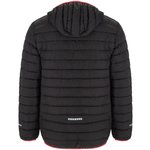 Roly Sport Norway Sport Jacke mit Kapuze, Black 02/Red 60 S, RY5097 – Bild 4