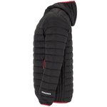 Roly Sport Norway Sport Jacke mit Kapuze, Black 02/Red 60 S, RY5097 – Bild 5