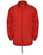Roly Regenjacke Island mit Kapuze und Taschen – Red 60