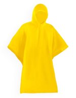 Stamina Faltbarer Regenponcho mit Kapuze – Yellow 03