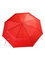 Stamina Faltbarer Regenschirm aus recyceltem Polyester – Red 60