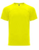 Roly Sport Monaco Funktions-T-Shirt mit Rundhalsausschnitt, Turquoise 12 XL, RY6401 – Fluor Yellow 221