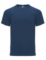 Roly Sport Monaco Funktions-T-Shirt mit Rundhalsausschnitt, Turquoise 12 XL, RY6401 – Navy Blue 55