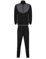 Roly Sport Trainingsanzug Evans mit Reißverschluss für Kinder – Black 02/Ebony 231