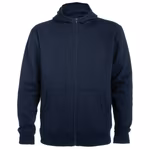 Roly Montblanc Hooded Sweat Jacket with Zip, Red 60 L, RY6421 – image 3