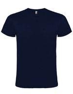 Roly Atomic 150 T-Shirt, Baumwolle, Tubular-Schnitt, Kelly Green 20 XXL, RY6424 – Bleu marine 55