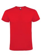Roly Atomic 150 T-Shirt, Baumwolle, Tubular-Schnitt, Kelly Green 20 XXL, RY6424 – Rouge 60