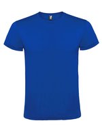 Roly Atomic 150 T-Shirt, Baumwolle, Tubular-Schnitt, Kelly Green 20 XXL, RY6424 – Bleu royal 05