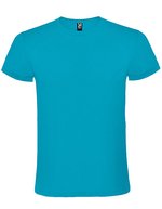 Roly Atomic 150 T-Shirt, Baumwolle, Tubular-Schnitt, Kelly Green 20 XXL, RY6424 – Turquoise 12
