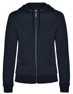 Roly Sweatjacke Veleta mit Kapuze für Damen, Black 02 L, RY6425 – Bleu marine 55
