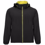 Roly Siberia Softshelljacke mit abnehmbarer Kapuze, Bermellion Orange 311 XS, RY6428 – Bild 3