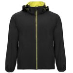 Roly Siberia Softshelljacke mit abnehmbarer Kapuze, Bermellion Orange 311 XS, RY6428 – Bild 3