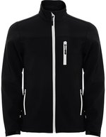 Roly Antartida Softshell Jacke mit Fleece für Herren, Black 02 S, RY6432 – Bild 2