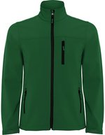 Roly Antartida Softshell Jacke mit Fleece für Herren, Black 02 S, RY6432 – Vert bouteille 56