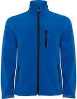 Roly Antartida Softshell Jacke mit Fleece für Herren, Black 02 S, RY6432 – Bleu royal 05