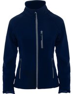 Roly Antartida Softshell Jacke mit Fleecefutter, Black 02 XL, RY6433 – Blu navy 55