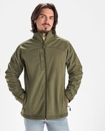 Roly Rudolph Softshelljacke mit verstaubarer Kapuze, Black 02 S, RY6435 – Bild 1