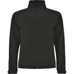 Roly Rudolph Softshelljacke mit verstaubarer Kapuze, Black 02 S, RY6435 – Bild 3