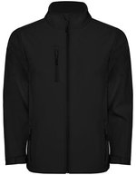 Roly Men´s Nebraska Softshell Jacket Lime Punch 235 XXL (RY6436), RY6436 – Noir 02