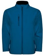 Roly Men´s Nebraska Softshell Jacket Lime Punch 235 XXL (RY6436), RY6436 – Moonlight Bleu 45