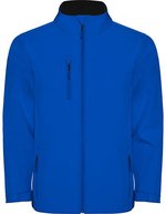 Roly Men´s Nebraska Softshell Jacket Lime Punch 235 XXL (RY6436), RY6436 – Bleu royal 05
