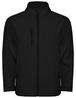 Roly Softshell-Jacke mit Fleece-Innenfutter für Kinder – Black 02