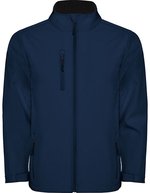 Roly Softshell-Jacke mit Fleece-Innenfutter für Kinder – Navy Blue 55
