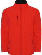 Roly Softshell-Jacke mit Fleece-Innenfutter für Kinder – Red 60