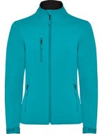 Roly Nebraska Softshell Jacke mit Kordelzug für Damen, Black 02 S, RY6437 – Bild 2