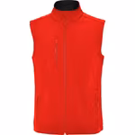 Roly Softshell Vest Quebec, Wind- and Water-Repellent, Red 60 XXL, RY6438 – image 3