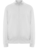 Roly Sweatjacke Ulan mit Stehkragen, Black 02 3XL, RY6439 – Bianco 01
