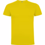 Roly Baumwoll Kurzarm T-Shirt mit Nackenband, Ebony 231 XL, RY6502 – Bild 3