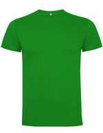 Roly Baumwoll Kurzarm T-Shirt mit Nackenband, Ebony 231 XL, RY6502 – Erba Verde 83
