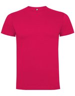 Roly Baumwoll Kurzarm T-Shirt mit Nackenband, Ebony 231 XL, RY6502 – Rosette 78