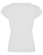 Roly T-Shirt Belice mit V-Ausschnitt für Damen, White 01 S, RY6532 – Bild 4