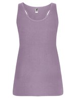 Roly Tank Top Brenda mit Racerback für Damen, White 01 M, RY6535 – Lavande 268