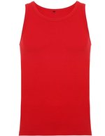 Roly Tank Top Texas Slim Fit für Herren, White 01 S, RY6545 – Rouge 60