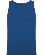 Roly Tank Top Texas Slim Fit für Herren, White 01 S, RY6545 – Bleu royal 05