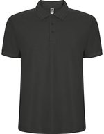 Roly Pegaso Premium Poloshirt mit Nackenband – Dark Lead 46