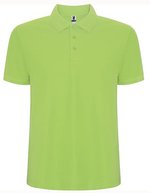 Roly Pegaso Premium Poloshirt mit Nackenband, Black 02 XXL, RY6609 – Mantis Green 69