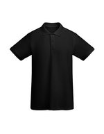 Roly Eco Nachhaltiges Bio-Baumwoll-Poloshirt Prince – Black 02
