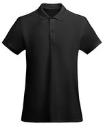 Roly Eco Tailliertes Bio-Baumwoll-Poloshirt für Damen – Black 02