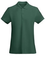 Roly Eco Tailliertes Bio-Baumwoll-Poloshirt für Damen – Bottle Green 56