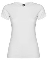 Roly Girls Jamaica T-Shirt Baumwolle, White 01 1/2 Jahre, RY6627K – Blanc 01