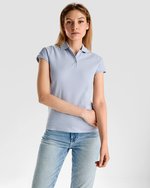 Roly Poloshirt Star, taillierter Schnitt für Damen, White 01 L, RY6634 – Bild 1