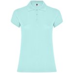 Roly Poloshirt Star, taillierter Schnitt für Damen, White 01 L, RY6634 – Bild 3
