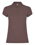 Roly Poloshirt Star, taillierter Schnitt für Damen, Heather Grey 58 M, RY6634 – Pale Red 168